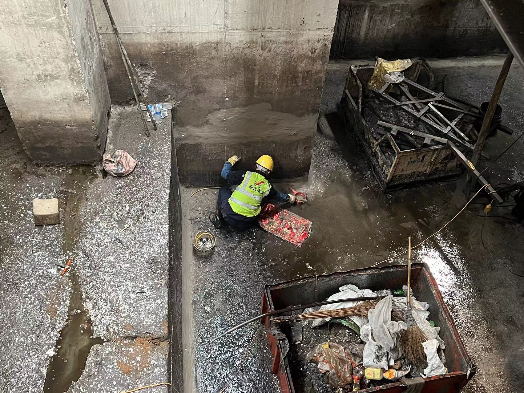廊坊香河县基坑渗漏水堵漏